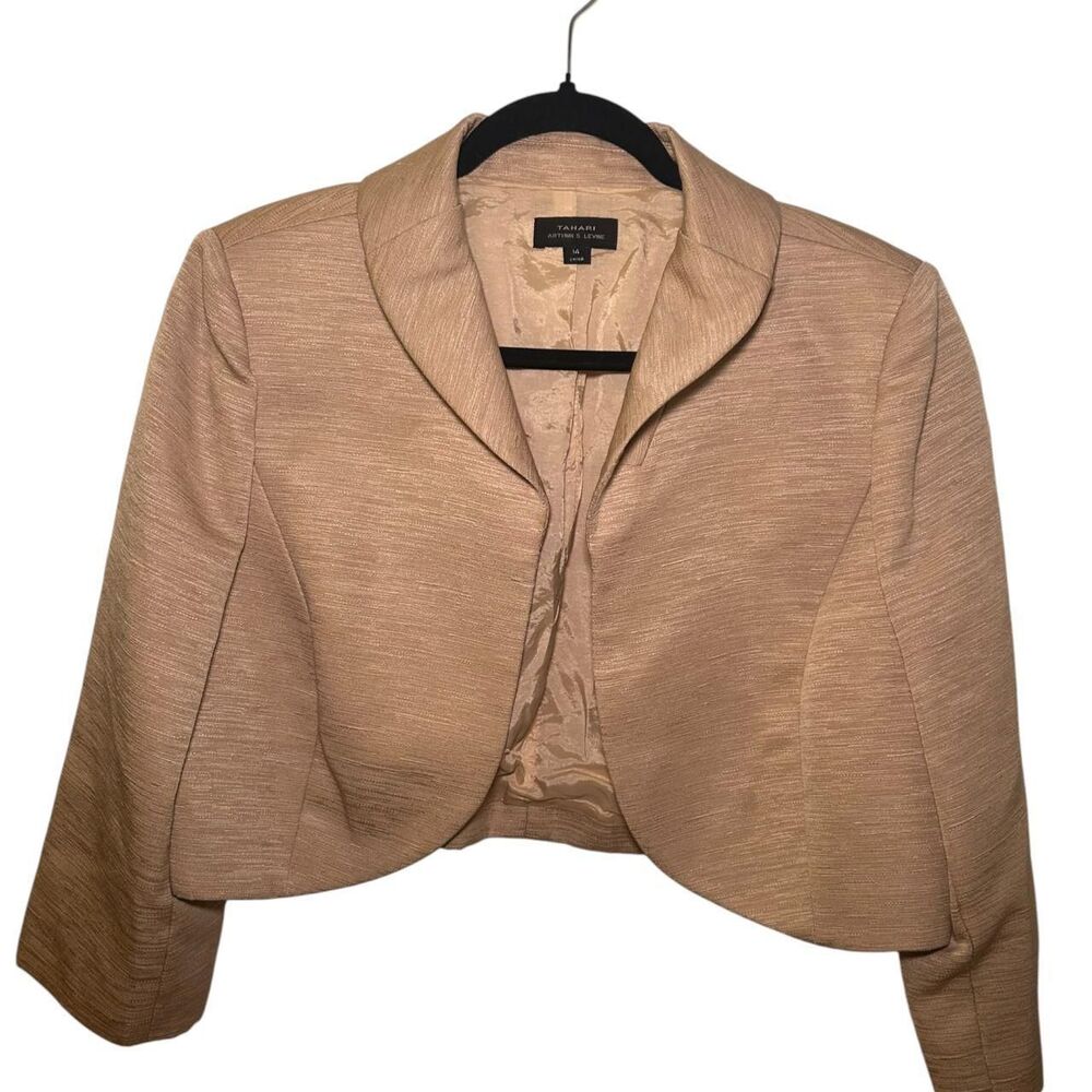 Elie-tahari Women's Brown and Tan Jacket